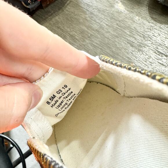 Jack Rogers Women's Slip On Shoe Black White Striped Size 8.5 - Picture 5 of 5